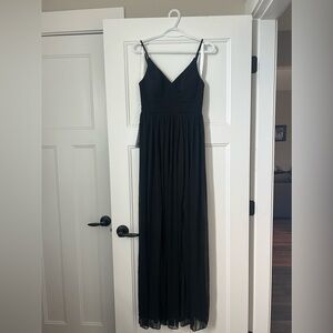 BLACK BRIDESMAID DRESS AZAZIE SIZE A4